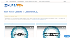 Desktop Screenshot of njl2l.org